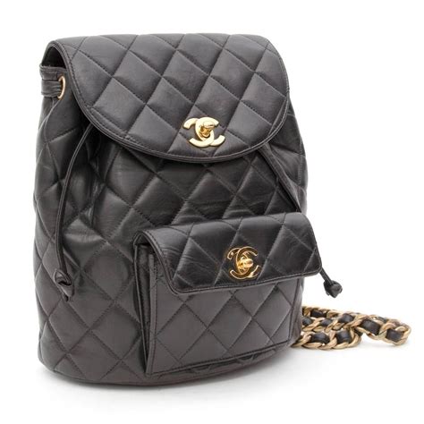 chanel school bag buy|chanel leather backpack.